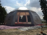 17m diameter spider dome tent