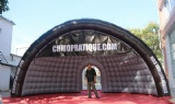 Outdoor Inflatable Advertising Half Dome Tent