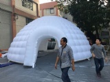 8m inflatable igloo exhition tent