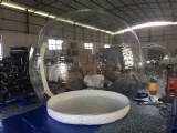 inflatable dance snow globe