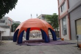 Inflatable 6 legs spider dome tent
