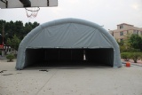 Inflatable tunnel tent for outdoor using