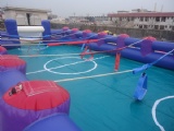 Inflatable Human Table Football Field for Outdoor Sport Game