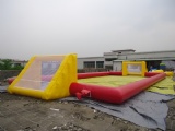 Hot sale good quality inflatable football pitch