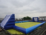 Airtight inflatable football/soccer playground