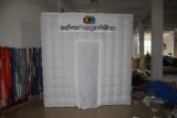 Portable inflatable photo studio cube